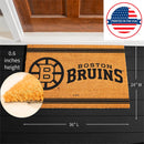 Boston Bruins 2025 Large One Color Coir Mat, 36"x24"