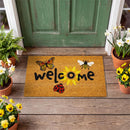 Cottage Garden Welcome Friends Coir Mat