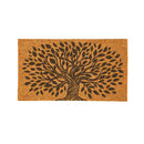 Harvest Blossom Tree Of Life Coir Mat, 28"x16"