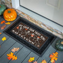 Philadelphia Flyers Flocked Coir Halloween Sassafras Switch Mat, 22"x10"