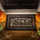 Purdue University Flocked Coir Halloween Sassafras Switch Mat, 22"x10"