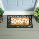 Daisy Scape Flocked Coir Sassafras Switch Mat, 22"x10"