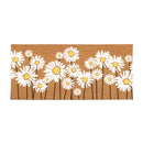 Daisy Scape Flocked Coir Sassafras Switch Mat, 22"x10"