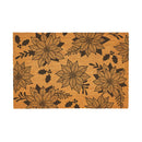 Holly Homestead Coir Mat Flower & Stripes Coir Mat, 36"x24"