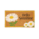 Hello Sunshine Daisy Coir Mat