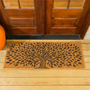 Harvest Blossom Tree Of Life Coir Mat, 60"x24"