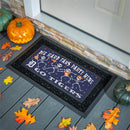 Detroit Tigers Flocked Coir Halloween Sassafras Switch Mat, 22"x10"