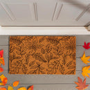 Harvest Blossom Foliage Coir Mat, 28"x16"