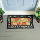 Floral Mod Flocked Coir Sassafras Switch Mat, Ditsy, 22"x10"