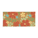 Floral Mod Flocked Coir Sassafras Switch Mat, Ditsy, 22"x10"