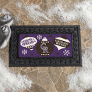 Colorado Rockies Holiday Flocked Coir Sassafras Switch Mat, 22"x10"