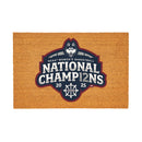 University of Connecticut, Womens NCAA Basketball Champions  Large Full Color Coir Mat, 36"x24"
