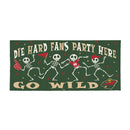 Minnesota Wild Flocked Coir Halloween Sassafras Switch Mat, 22"x10"