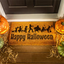 Haunted House Coir Mat, "Happy Halloween" 28"x16"