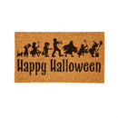 Haunted House Coir Mat, "Happy Halloween" 28"x16"