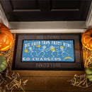 Los Angeles Chargers Flocked Coir Halloween Sassafras Switch Mat, 22"x10"