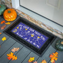 South Dakota State University Flocked Coir Halloween Sassafras Switch Mat, 22"x10"