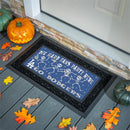 Los Angeles Dodgers Flocked Coir Halloween Sassafras Switch Mat, 22"x10"