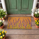 Blue Lavender Coir Mat