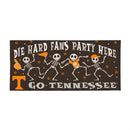 University of Tennessee Flocked Coir Halloween Sassafras Switch Mat, 22"x10"