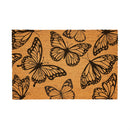 Harvest Blossom Monarch Butterfly Coir Mat, 36"x24"