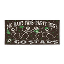 Dallas Stars Flocked Coir Halloween Sassafras Switch Mat, 22"x10"