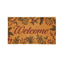 VivaStyle Festive Foliage Coir Mat, "Welcome", 28"x16"