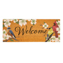 What She Shed Bird Bunch, Coir Mat, 60"x24"