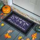 Tampa Bay Lightning Flocked Coir Halloween Sassafras Switch Mat, 22"x10"