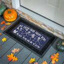 New York Yankees Flocked Coir Halloween Sassafras Switch Mat, 22"x10"