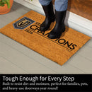 Vegas Golden Knights 2026 Stanley Cup Champions 28"x16" Full Color Coir Doormat