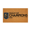 Vegas Golden Knights 2026 Stanley Cup Champions 28"x16" Full Color Coir Doormat