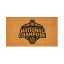 University of Connecticut, Womens NCAA Basketball Champions  Coir Mat, One Color