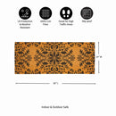 Twas The Night Coir Mat, 60"x24"