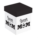 Red, White, & Bloom Sports Coffee Cup Ceramic Cup O' Java, Soccer Mom, 17oz, Gift Box