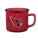 Arizona Cardinals Ceramic Camp Cup with Enamel Finish, 14oz