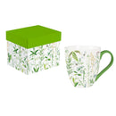 VivaStyle Veranda Garden Coffee Cup Ceramic Cup O' Java, 17oz, Gift Box