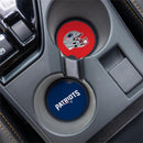 New England Patriots Car Coaster Set, 2pc