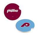 Philadelphia Phillies Throwback Car Coaster Set, 2pc