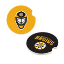 Boston Bruins 2025 Car Coaster Set, 2pc