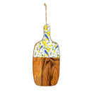 Seaside Retreat Songbird Citrus Wood Cutting Board, 16"L