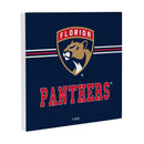 Florida Panthers Wood Wall Sign, 12x12