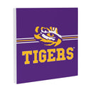 Louisiana State University Wood Wall Sign, 12x12