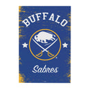 Buffalo Sabres Wood Wall Sign, 16x24