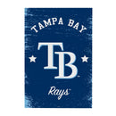 Tampa Bay Rays Wood Wall Sign, 16x24