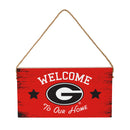 University of Georgia Wood Wall Sign, 6x11