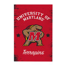 University of Maryland Wood Wall Sign, 16x24