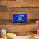 New York Rangers Wood Wall Sign, 6x11