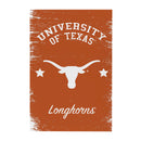 University of Texas Wood Wall Sign, 16x24