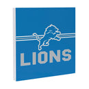 Detroit Lions Wood Wall Sign, 12x12